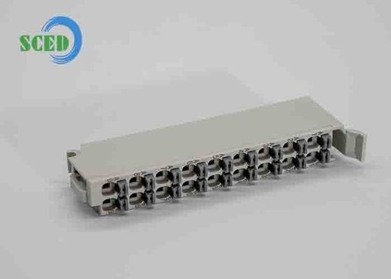 Female Pluggable Terminal Block Connector 7.6mm Pitch 150V 8A 2*9 Poles PA66