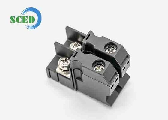 Electrical Feed Through Terminal Block Connector 600 Voltage 60A PA66 12.70mm