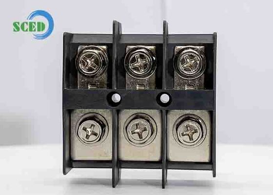 High Current Terminal connector Pitch 25.00mm 600V 150A PA66 3P M8