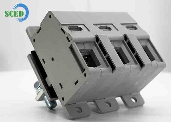 Right Angle Wire Through Panel Terminal Blocks Connector 230A 300V 25.0mm Use In Power Supply