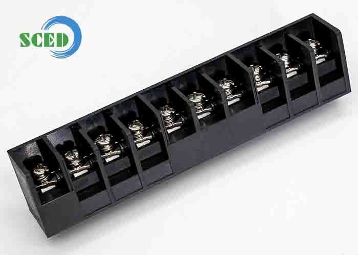 Nickel Plated PBT M5 Power Terminal Connector Block 600V 57A With High Voltage 14.50mm Pitch