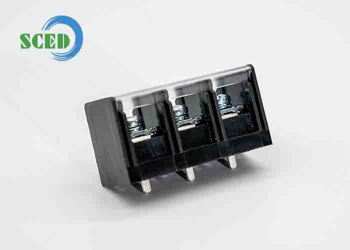 Barrier Terminal Block Pitch 13.00mm 600V 40A 2-12P Power Terminal Block PBT 20-8 aWG