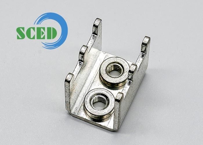 110A Brass Terminal Block Accessories Electrical Components M4 10 Torque PCB Terminal