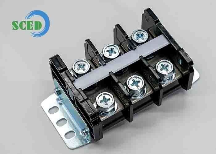 Polyamide Housing Material High Current Terminal Block 150A 2P-28P for Industrial Applications