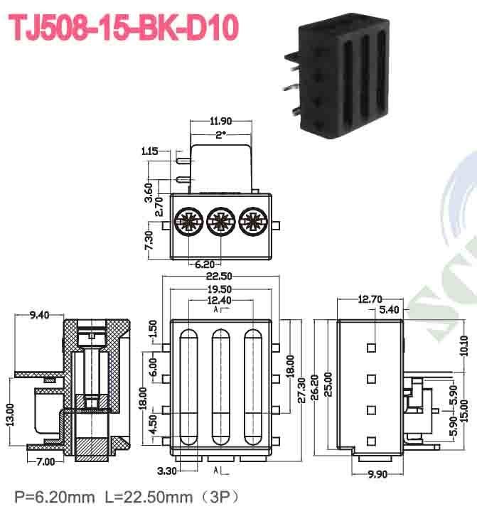 Secure Your Industrial Electrical Connections with 300V Rated Voltage 5g Feed Through Terminal Block