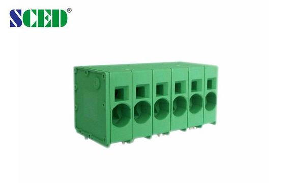 10.00mm Wszelkie słupki 600V 66A Miedziany złącze końcowe Zielony 4-20 AWG