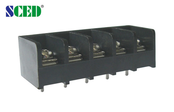 9.525mm Blok końcowy bariery 300V 20A 2 - 24P PBT