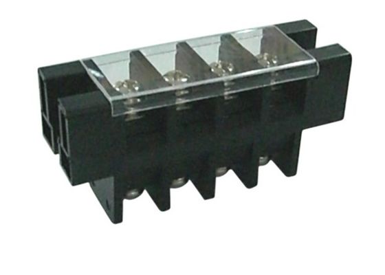 21 mm Wprowadzenie poprzez 180A Panel Mount Terminal Block z plastikową osłoną