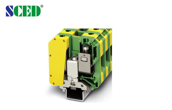 PCB Din Rail Terminal Blocks z wlewem drutu pod kątem prawym, szerokość 20,0 mm