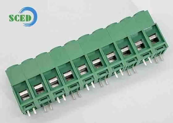 10,16mm 57A zielony mosiężny blok zacisków PCB PA66 niklowany