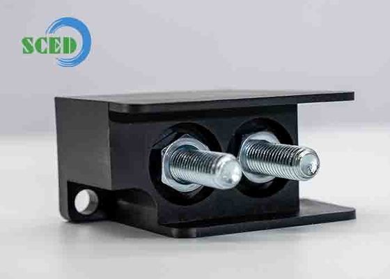 Czarny M8 Nut PBT Stalowy blok końcowy Akcesoria