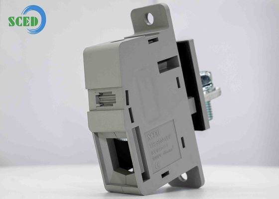 Szary 25,00 mm poprzez panel Bloków końcowych Połączenie miedziana 300V 230A M8 stalowa śruba