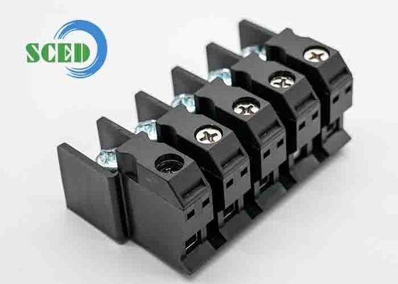 Blok końcowy z klatką z klatką z miedzianego zacisków do zastosowań elektrycznych ciężkich