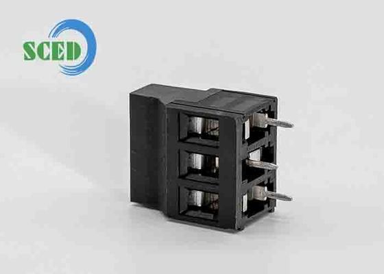 Bezpieczne połączenia drutowe z 22-14AWG PCB Terminal Block w białym materiale plastikowym