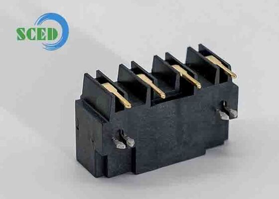 19.2x95mm Plug In Terminal Block zawierający bieguny od 2P do 24P i metalowe części z mosiądzu odpowiednie do paneli sterujących