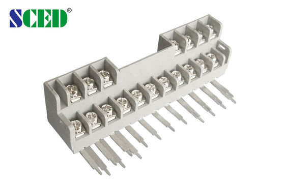 15A 18 x 2P 7,62 mm Blok końcowy bariery Moc odbicia 14 - 24 AWG