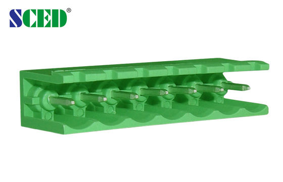 Wtykowy blok końcowy, rozstaw 5,08 mm 300V 18A 2-22P