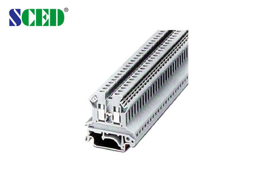 Szerokość terminalu 4,2 mm 300V 15A Din Rail Terminal Blocks